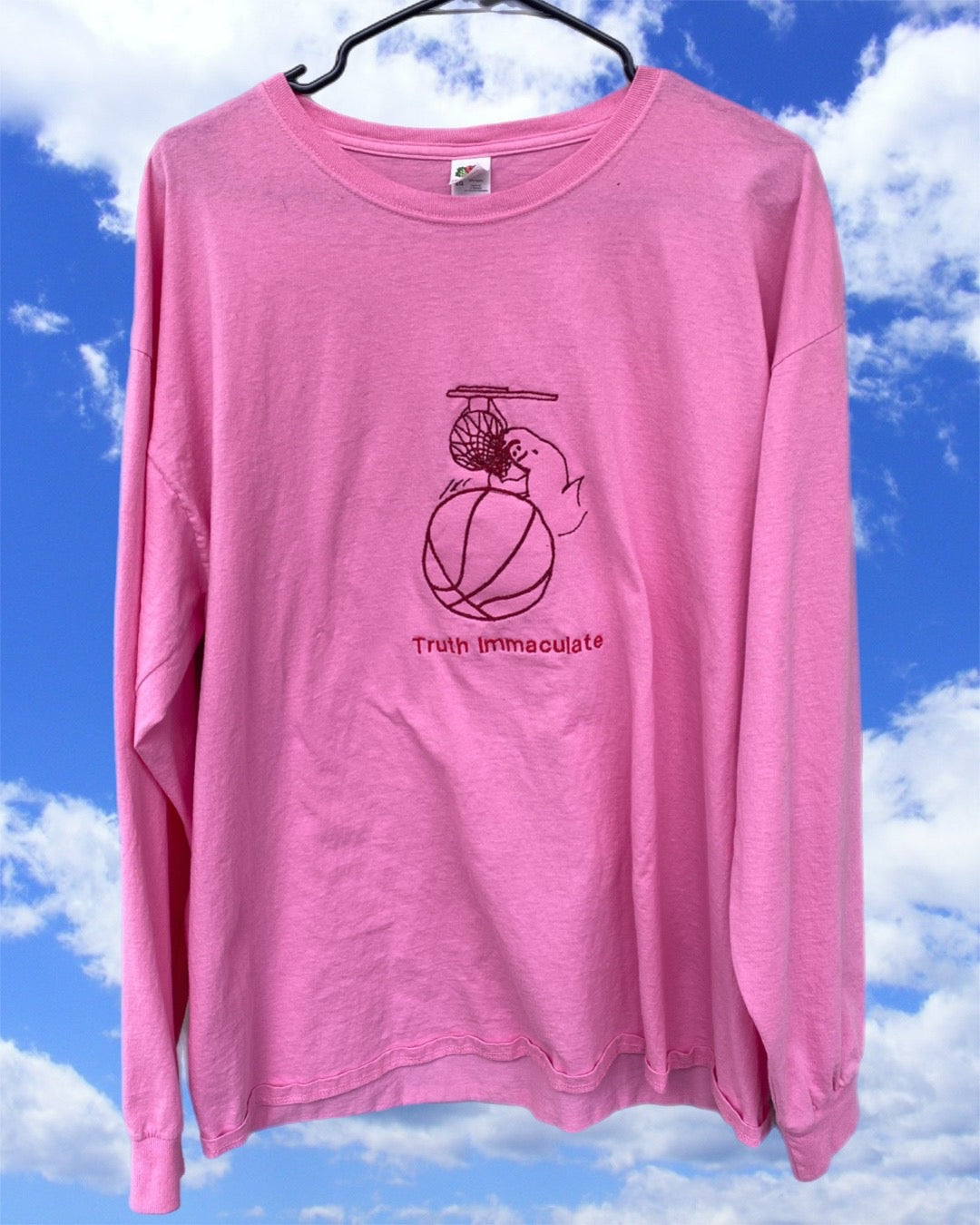 B-BALL RARE TEXT LONGSLEEVE (PRE-WORN)