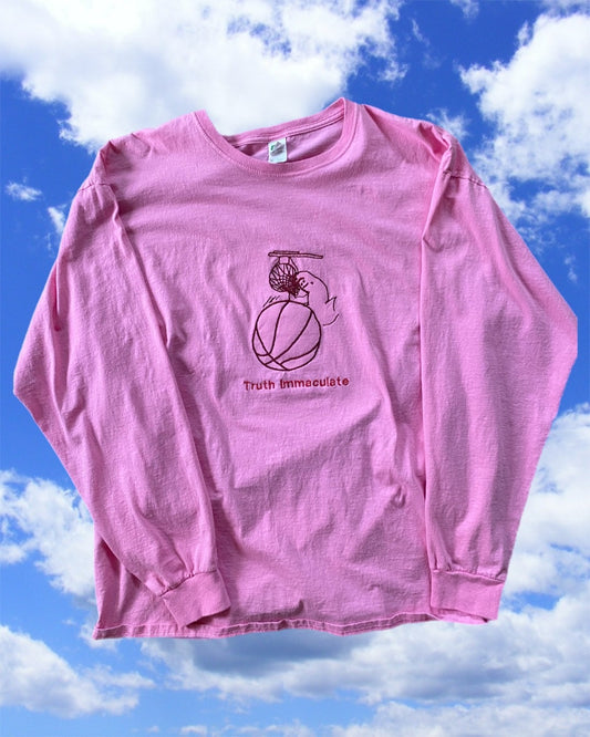 B-BALL RARE TEXT LONGSLEEVE (PRE-WORN)