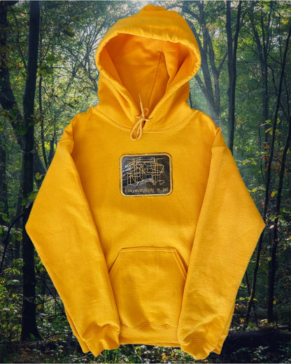 FREE EVERYBODY IN JAIL CAMO PATCH HOODIE