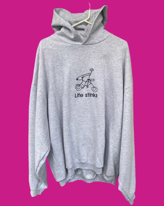 LIFE STINKS HOODIE